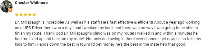 Chiropractic Edmond OK Testimonial Chester W Chiropractic Edmond OK Testimonial Chester W